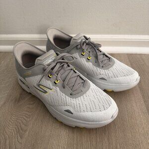 Skechers GO RUN 7 Shoes Mens Size 12 Slip-Ins Hyper Pillars Comfort Athletic